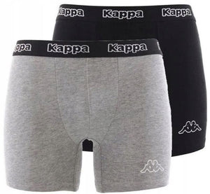 Boxers Kappa 2-Pack Black-Grey M