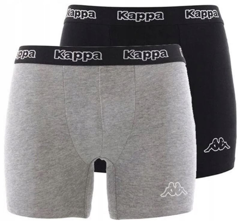 Boxers Kappa 2-Pack Black-Grey 2Xl