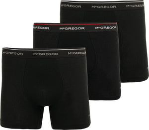 Boxers McGregor Men 3-Pack Black 2Xl