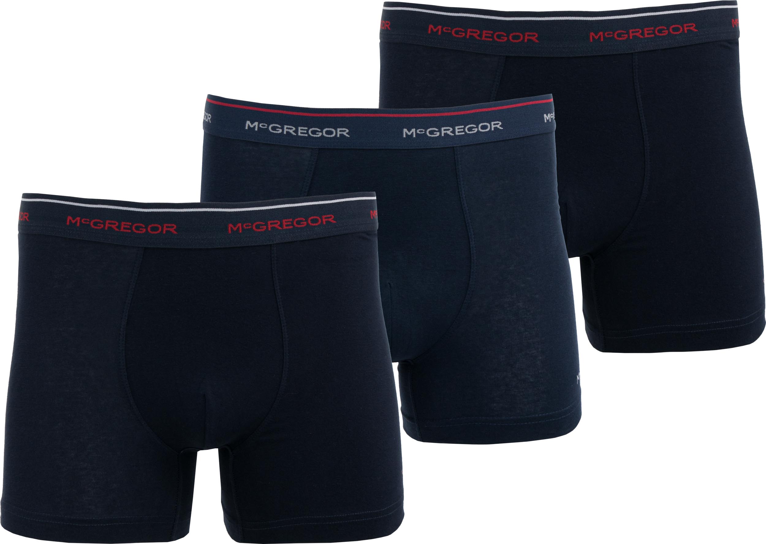 McGregor Men's Boxer Shorts 3 -pack Marine - Comfort Confort