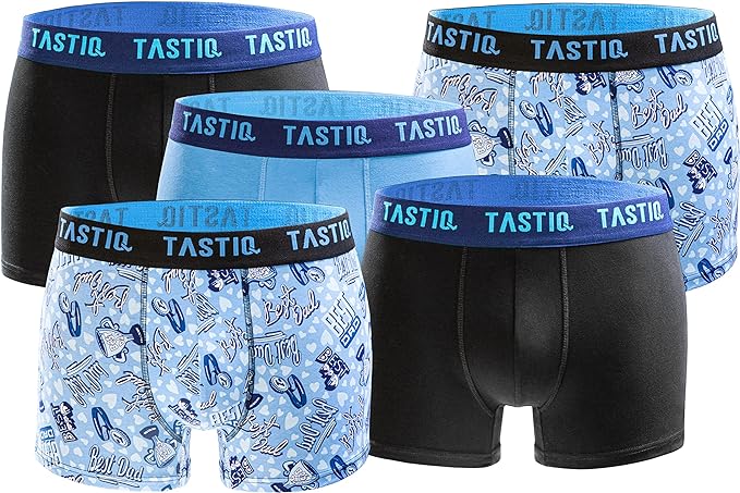 Boxers Tastic Best Dad 5-Pack Giftbox, 2Xl