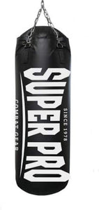 Punching Bag Super Pro Water-Air Punchbag 100 Cm Black,