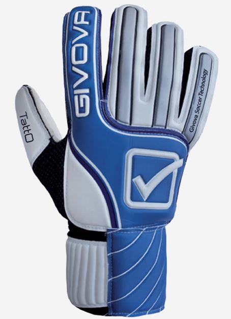 Goalkeeper Gloves Givova Tact White-Royal 5