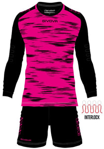 Goalkeeper Set Givova Kit Fuxia-Black 3Xs