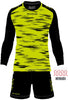 Goalkeeper Set Givova Kit Fluo Yellow-Black, L