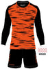 Goalkeeper Set Givova Kit Fluo Orange-Black, Xs