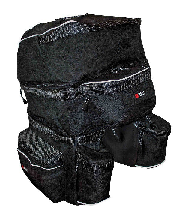 Lifefit 3-piece carrier bike bag,