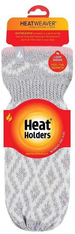 Women's Mittens Heat Holders Copenhagen Light Grey