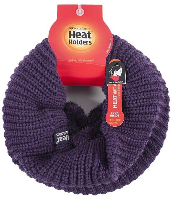 Women's Neck Warmer Heat Holders Boden Purple