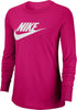 Women's T-shirt Nike Essential Icon Futura Fuchsia, Xs