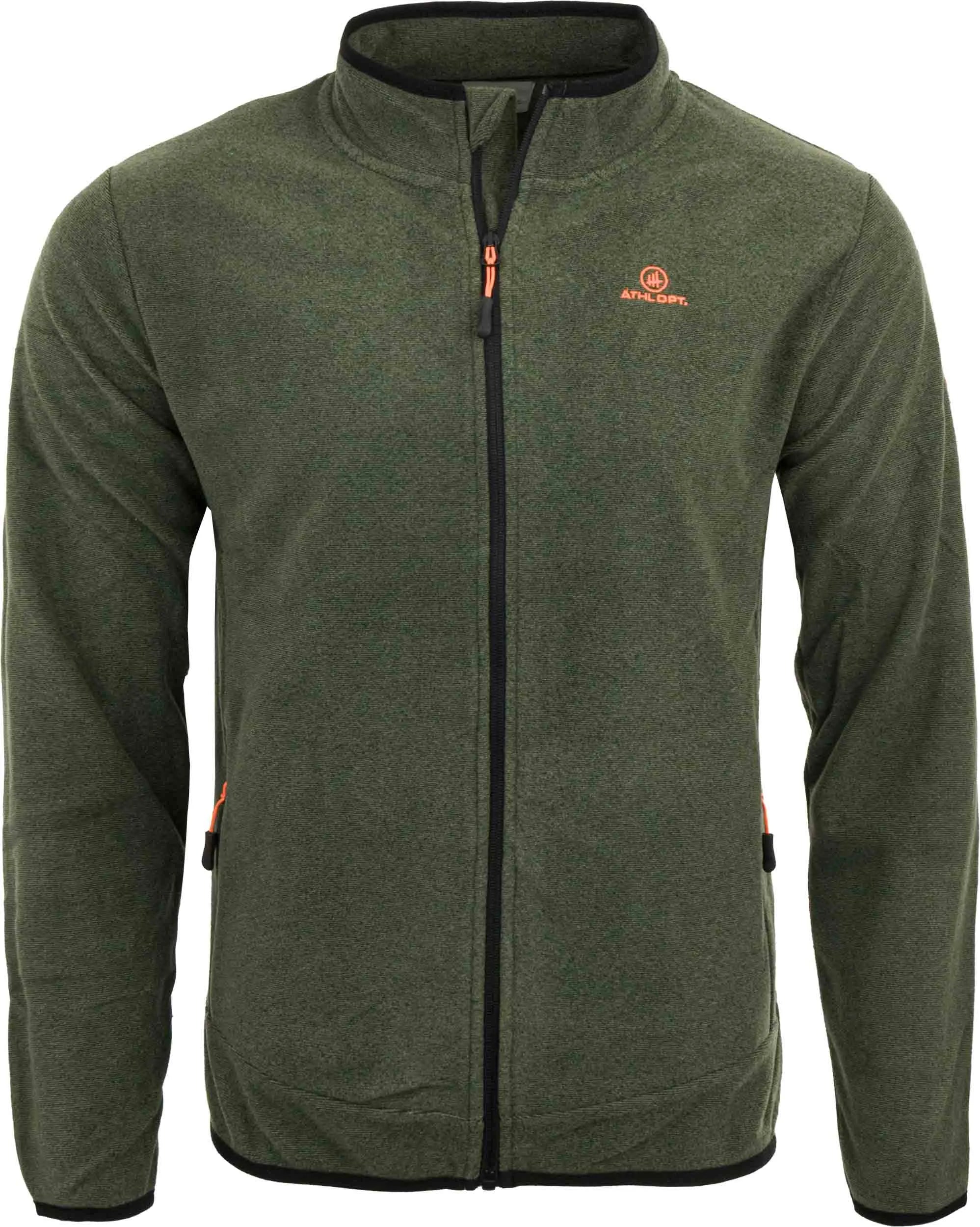 Men's fleece sweatshirt athl.dpt maximilian green m
