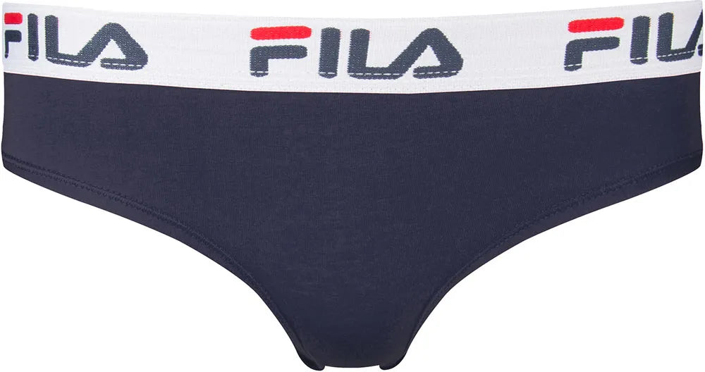 Elastické dívky Fila Slips Navy 140-152