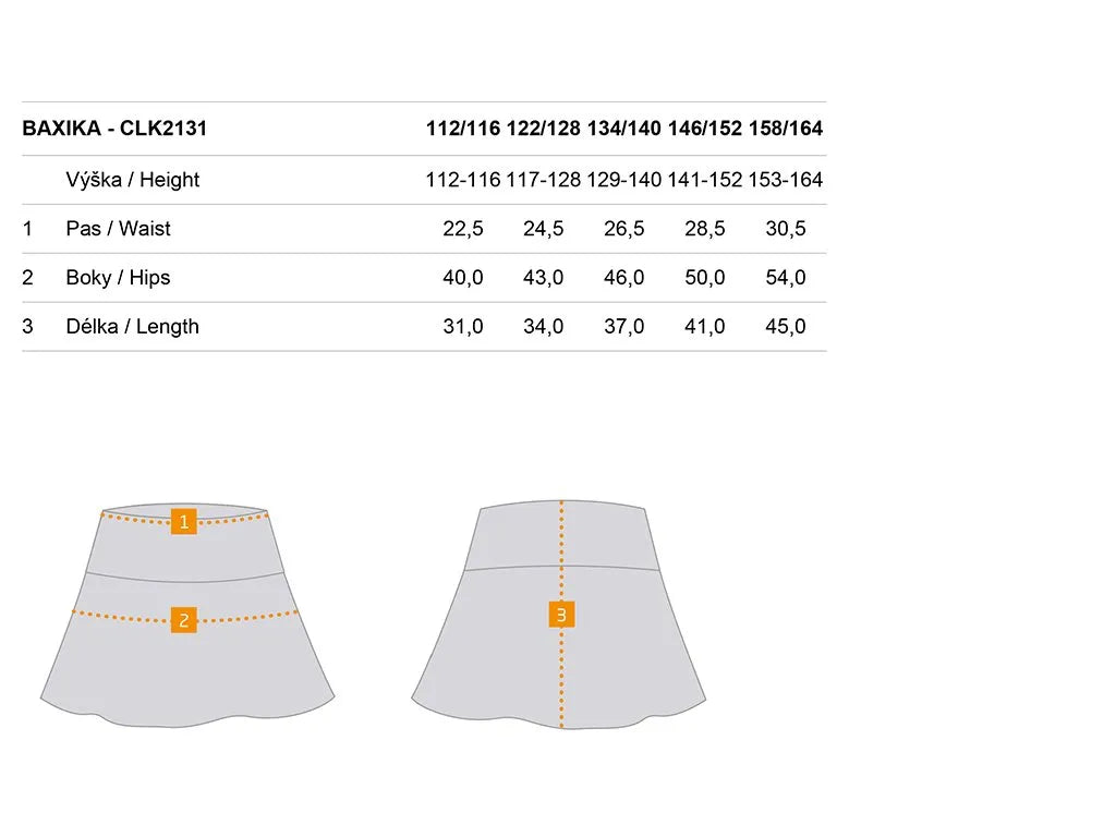 Sportieve Kinders Loaf Baxika Rok 164 - Ademend & Flexibel