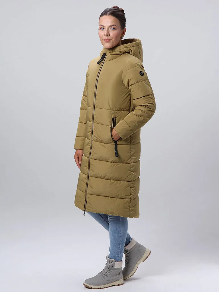 Kvinders frakke loap tandora beige, s