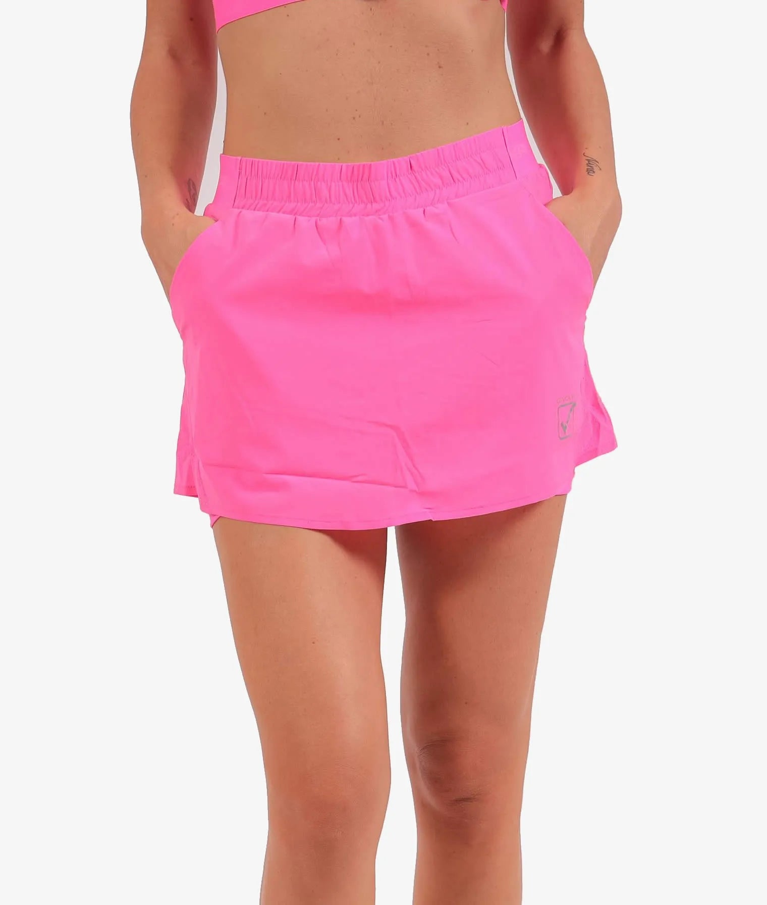 Women's sports skirt givova padel fitness fuxia pink l