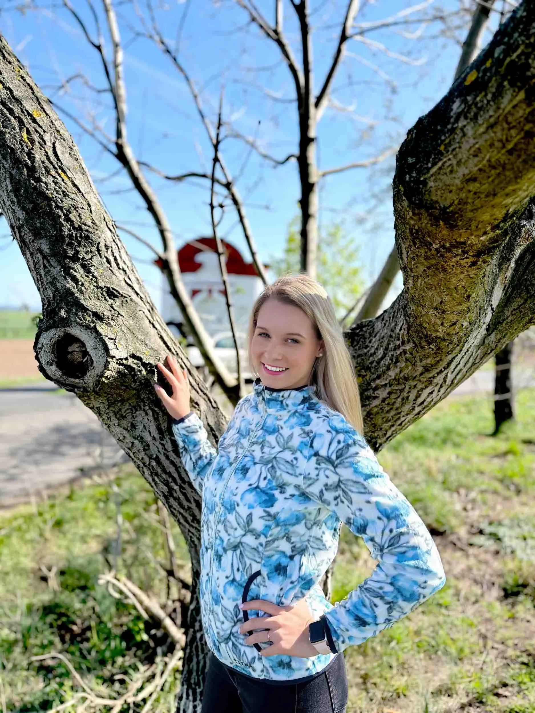 Frauen Sweatshirt Athl. Abteilung Sindy Sky, s