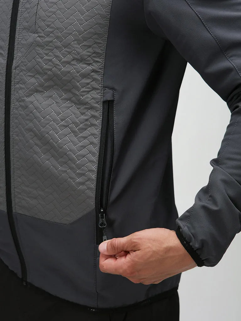 DonkerGrijze Herenjack Loaf Urval - Luxe & Comfortabel