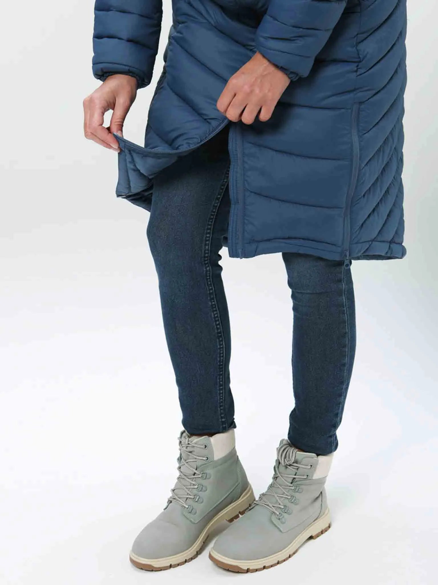 Women's coat loap jeroma blue l