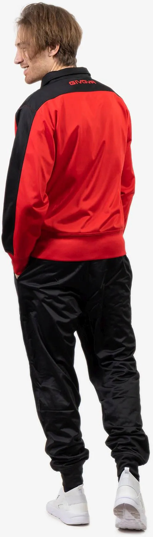Sports Set Givova Roma Red-Black L