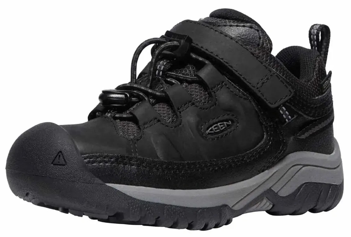 Keen jr targhee low wp black/steel gray black 24