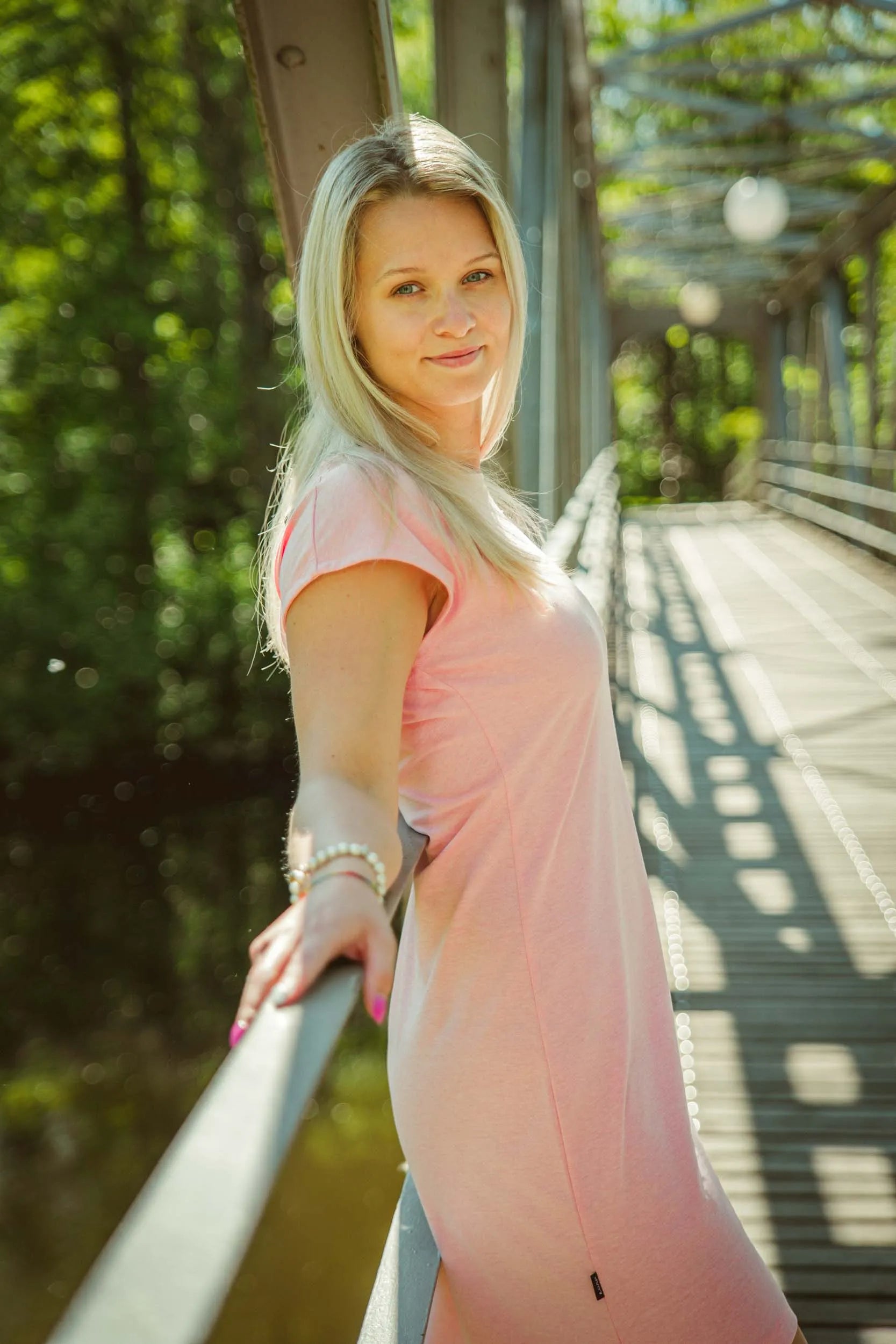 Rochie de audana pentru femei PNK1, XS