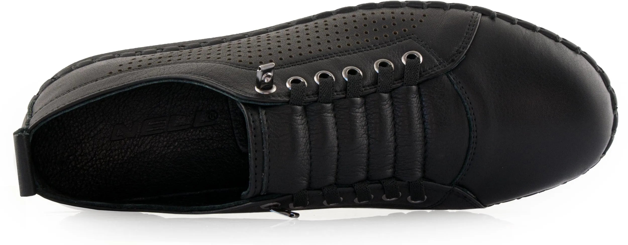 Dames Leren Schoenen Nell Esegui Zwart Zwart 41