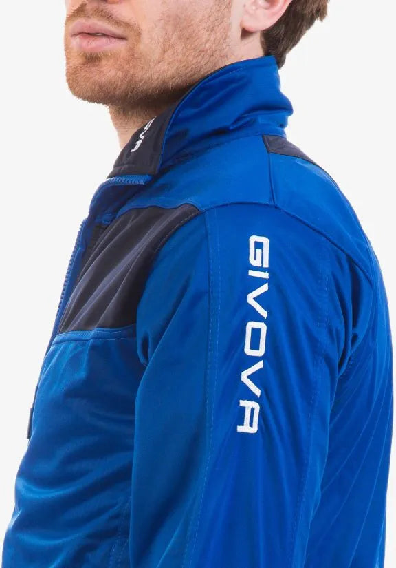 Set sportivo Givova Visa triacetata blu/blu M