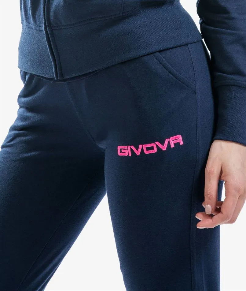 Givova King Donna Blue-Fuchsia Set femminile XS