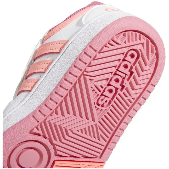 Fonsaí Adidas Jr Hoops Leanaí Méid bándearg bándearg 21