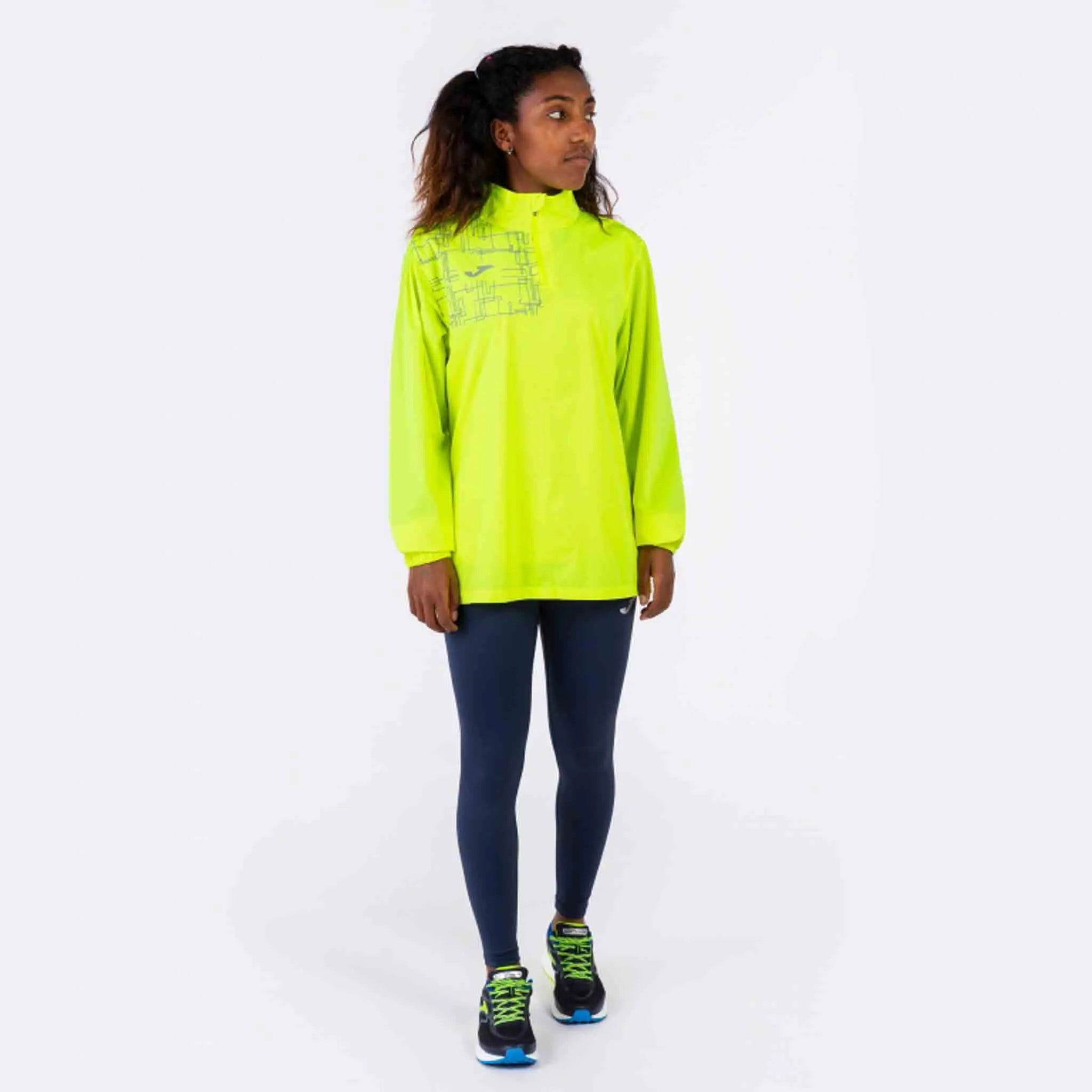 Dames pulóver Joma elit viii fluor geel geel m