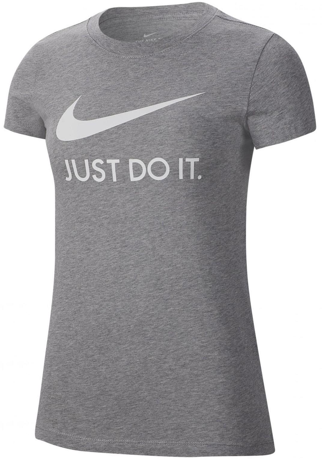 Women's T-shirt Nike Go Slim T-Shirt Grey, M