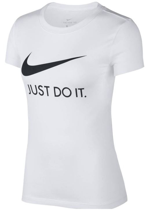 Women's T-Shirt Nike Go Slim T-Shirt White, Xs