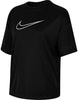 Women's T-shirt Nike Mesh Shirt Top Black, S