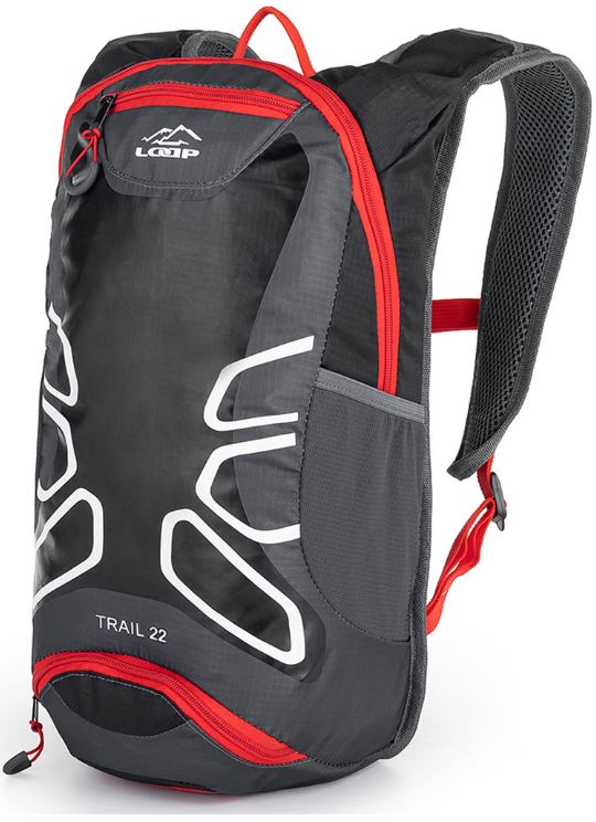 LOAP LOAP BICYCLE LOAP 22L Black-Red: Lightweight & Durable