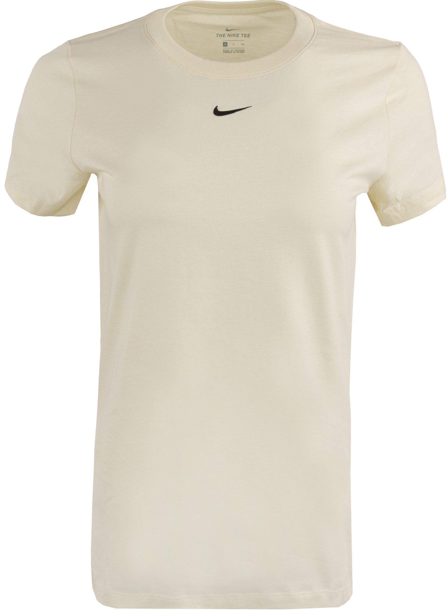 Women's T-shirt Nike Essential T-Shirt Crew Coconut Milk, Xs