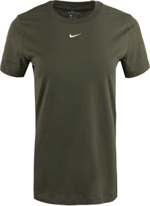 Women's T-shirt Nike Essential T-Shirt Crew Green, Xs