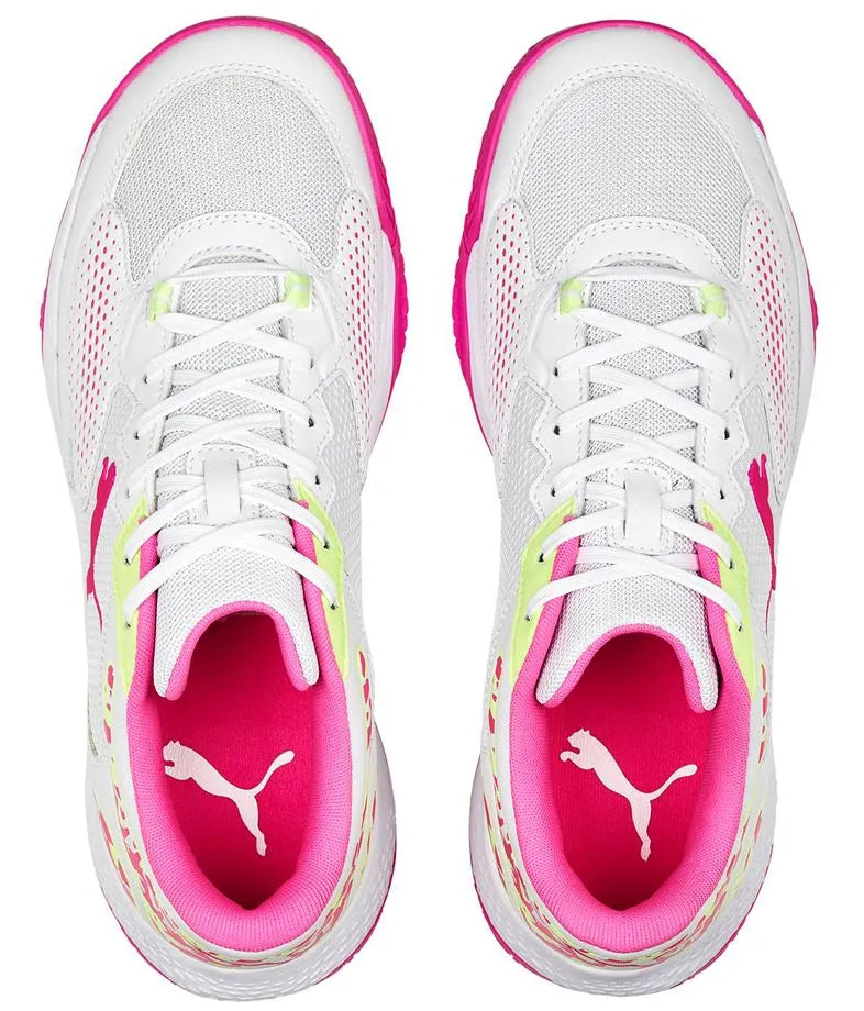 Unisex Puma SolarCourt Sneakers White - velikost 40,5