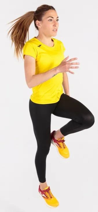 Ladies t -shirt Joma Record II Yellow M - Sporty & Prodyble