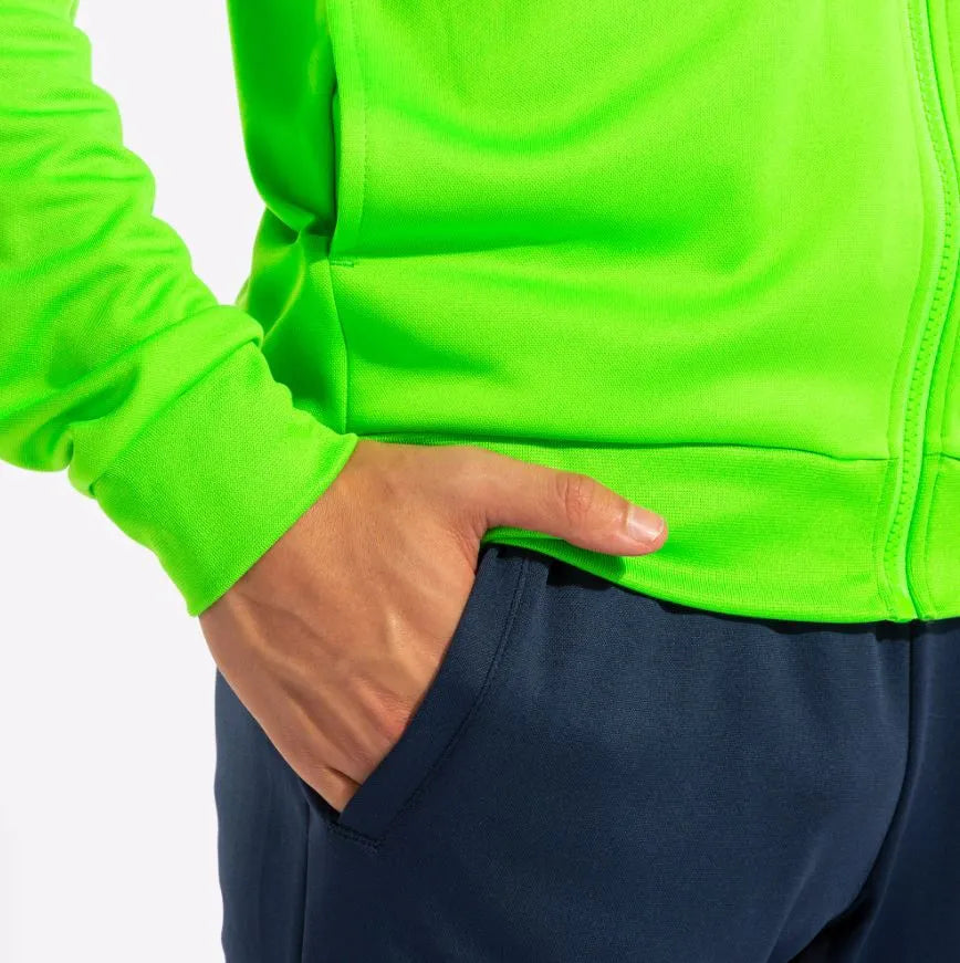 Sports Set Joma Oxford Tracksuit Fluor Green Navy, XS