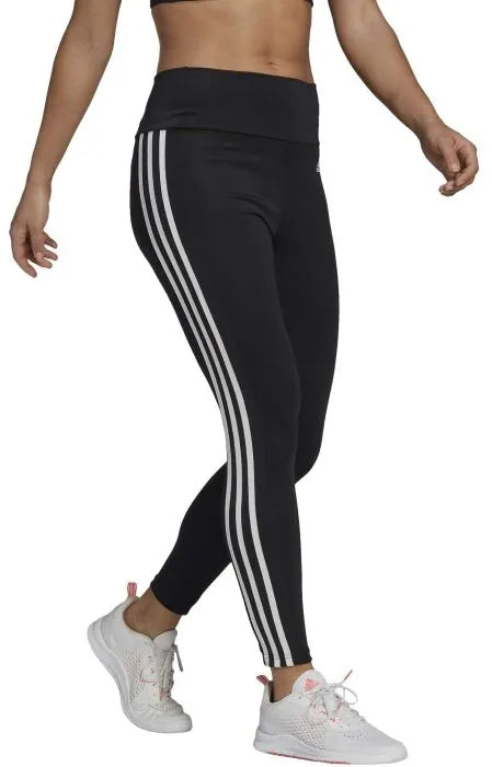Leggings voor dames adidas wms hig stijgen 3 strepen 7/8 strak, xs