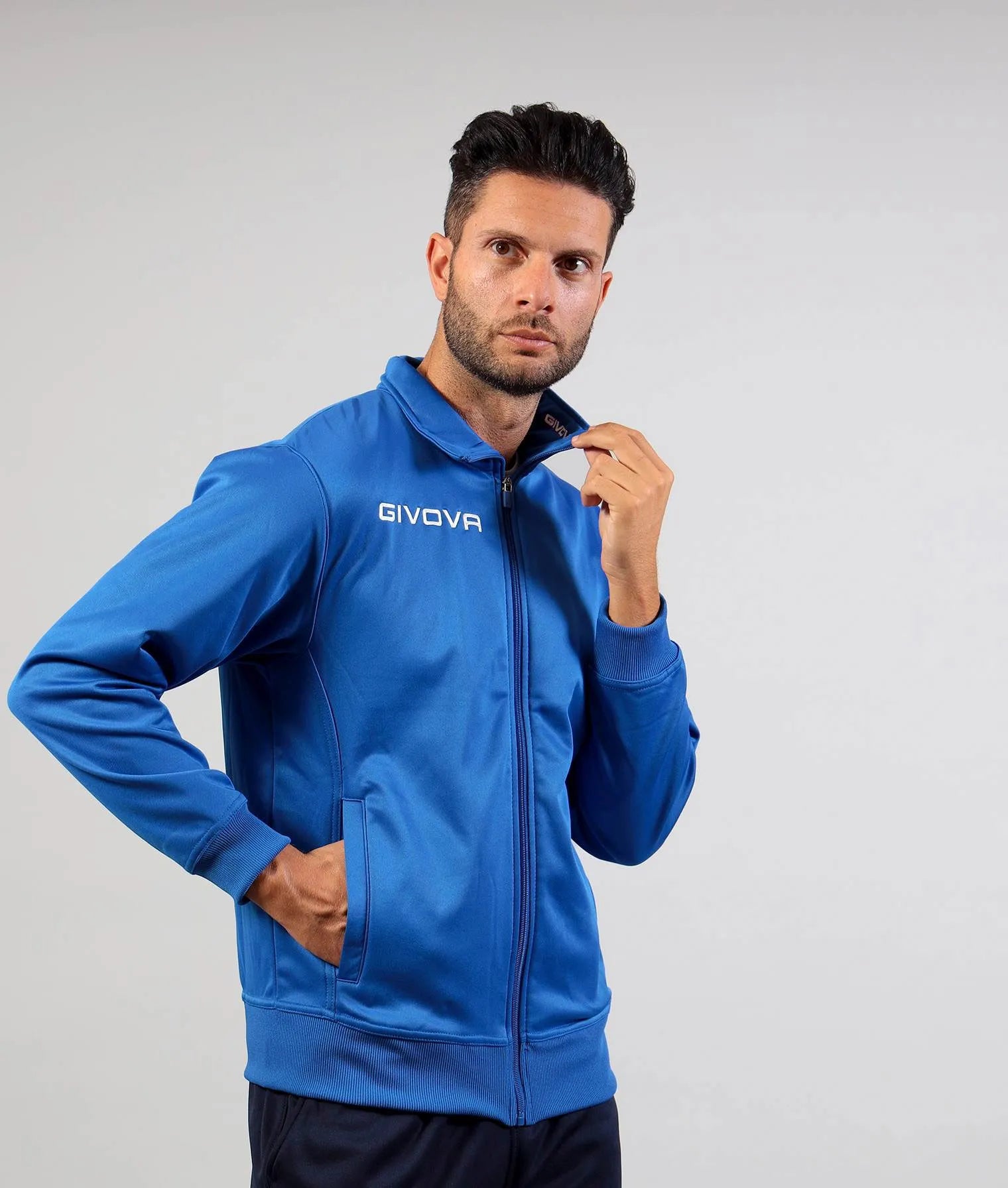 Sportsweatshirt Givova Polarfleece Mono 500 XL