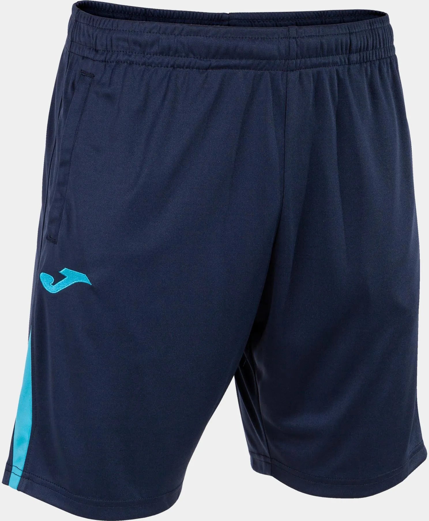 Joma Championship VII Shorts Navy-Fluor Turqoise, XS
