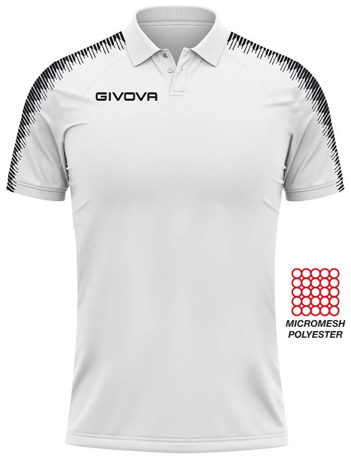 Polo ing Givova Polo Club White 2xl