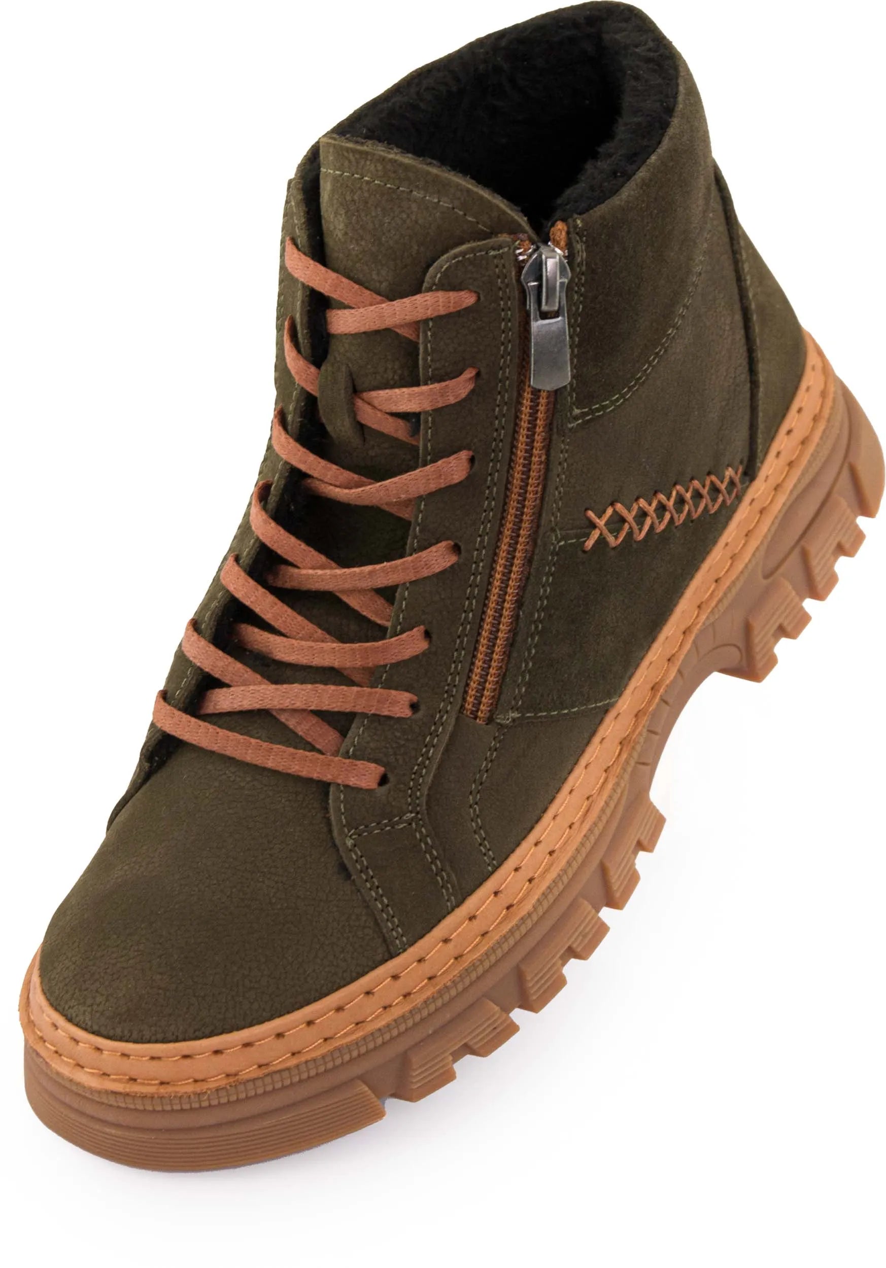 Boots d'hiver Ladies Kaki 40 - imperméable et chaud