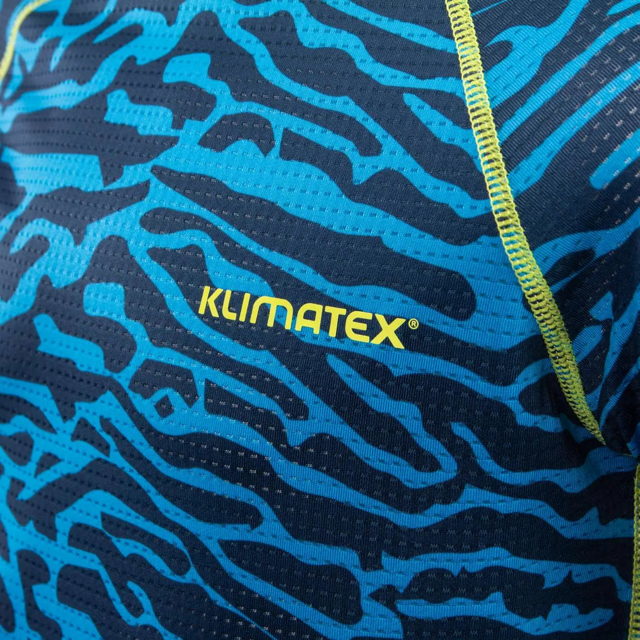 T-shirt dei ragazzi funzionali climax blu blu