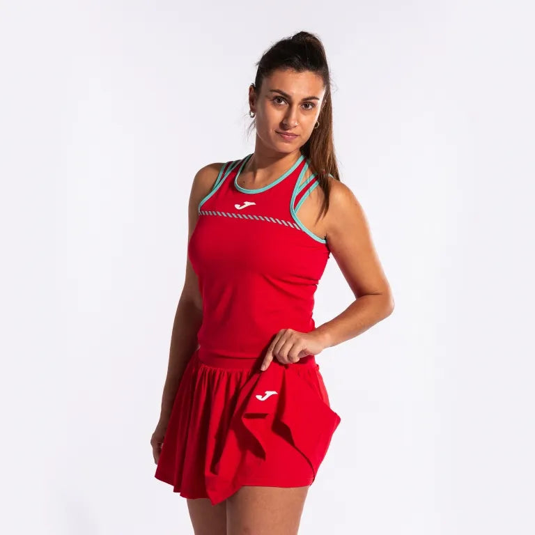 Sportennisrok Joma Smash Rok Rood XS