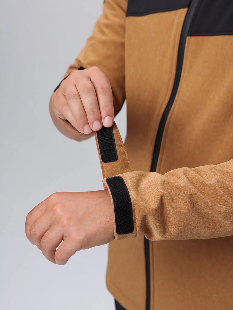 Dámská loap softshell bunda Ludysa Brown, S