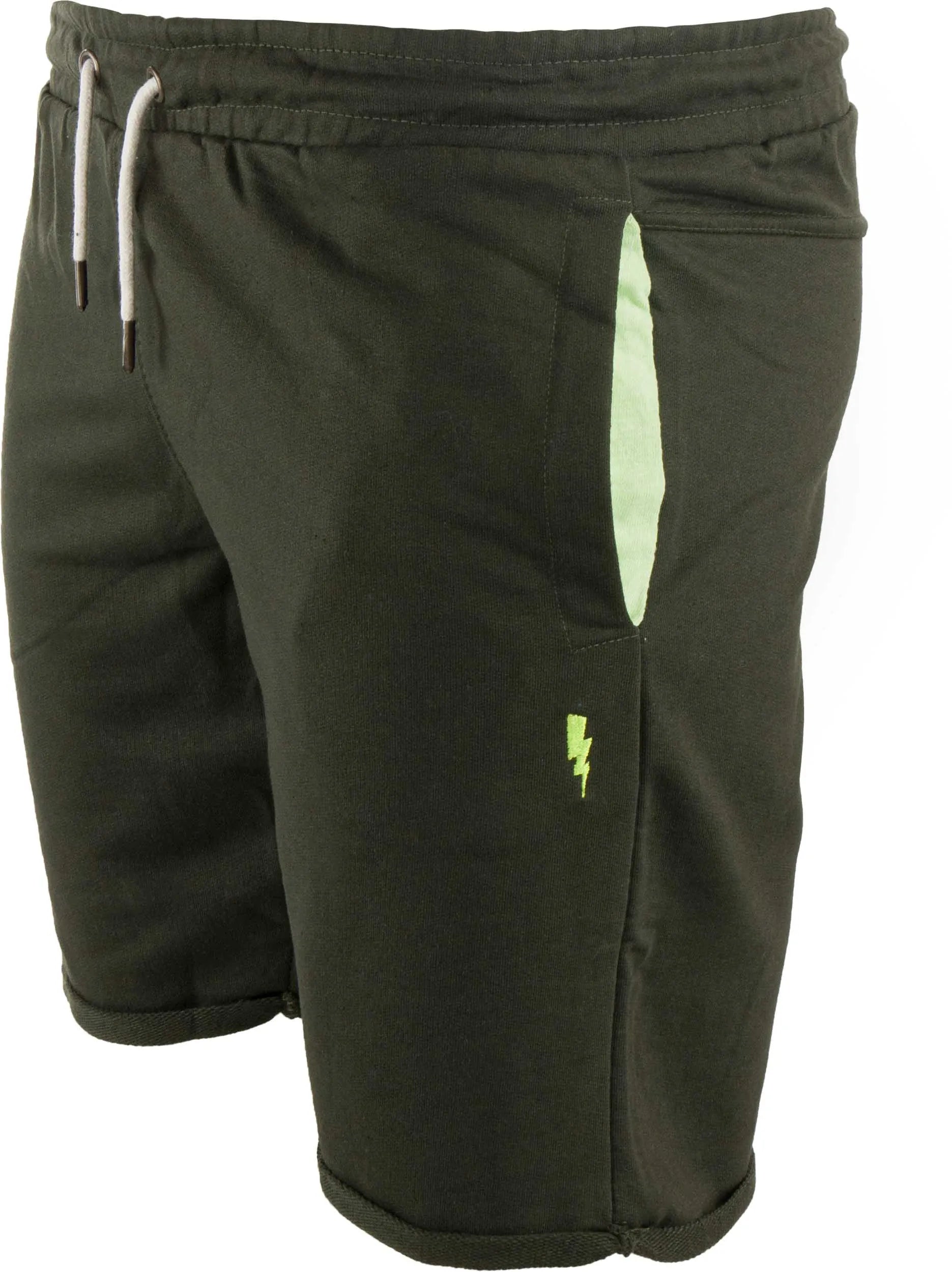 Emo vojenské zelené šortky - Duurzaam & Trendy