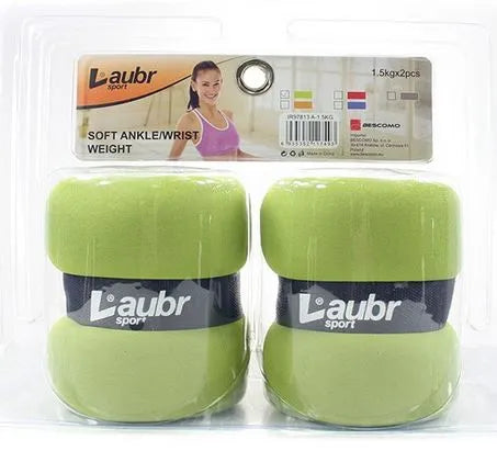 Laubr Sport Soft Fitness Weights 2x2kg - Idéal pour les devoirs