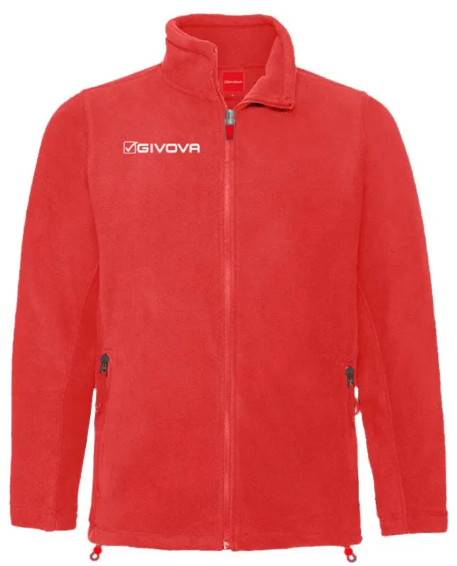 Fleece sweatshirt givova alaska red red m